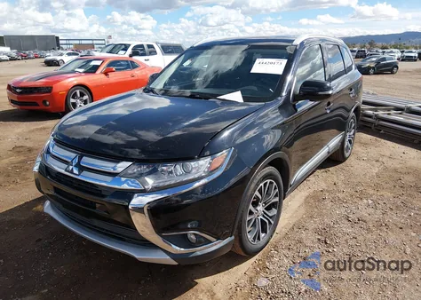 2017 Mitsubishi Outlander Sel z USA, uszkodzony, nr VIN JA4AD3A36HZ068727